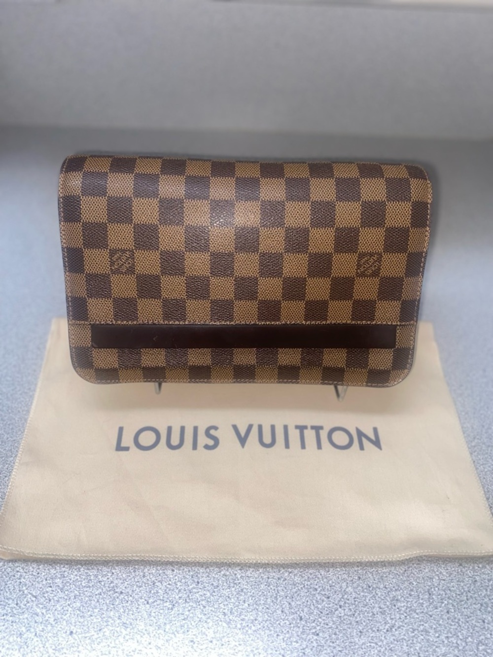 Louis Vuitton Vintage Saint Louis Damier Ebene Pochette Clutch EUC